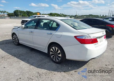 2015 Honda Accord Hybrid Touring из США, поврежденный, VIN 1HGCR6F7XFA005639